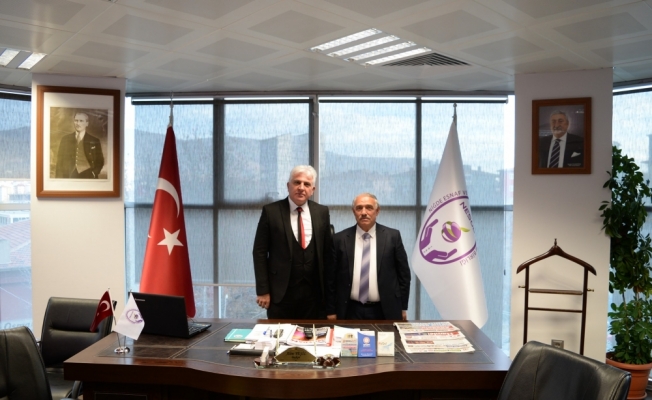 Başkan Özkan'dan esnaf odalarına ziyaret