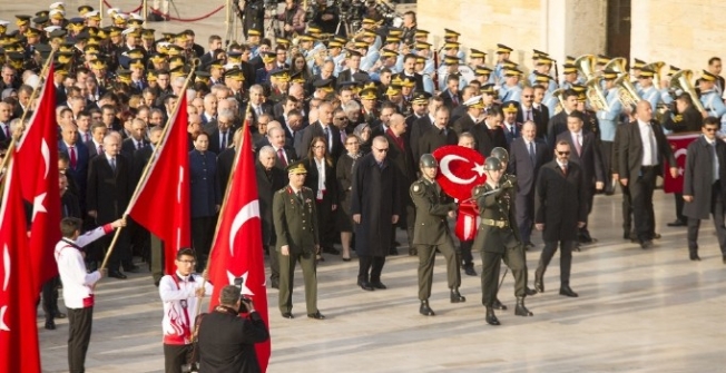 Cumhurbaşkanı Erdoğan, Anıtkabir’de