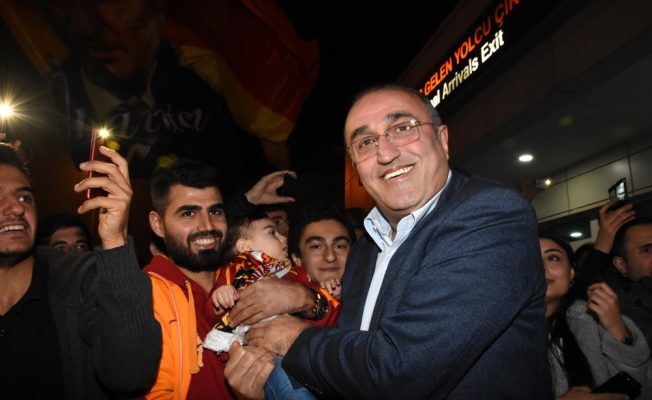 Galatasaray kafilesi Kayseri'de