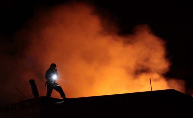 GÜNCELLEME - Kayseri'de tekstil fabrikasında yangın