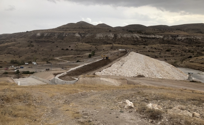 Kayseri'de Ebulhayır Barajı'nda su tutulmaya başlandı