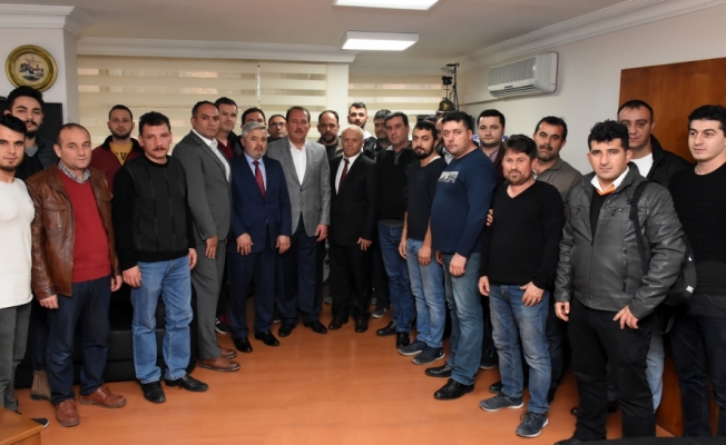 Milletvekili Karacan'ın Demiryol-İş Sendikasını ziyareti