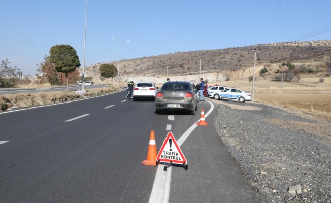 Yozgat'ta kural ihlali yapan sürücülere ceza yağdı