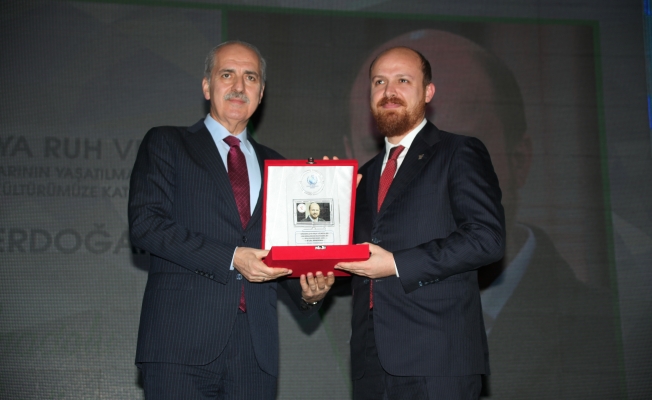 Anadolu Yayıncılar Derneği Ödül Töreni'nde Bilal Erdoğan ödül aldı