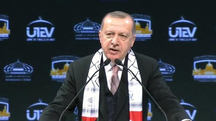 Cumhurbaşkanı Erdoğan'dan Kudüs resti: Silemeyeceksiniz!