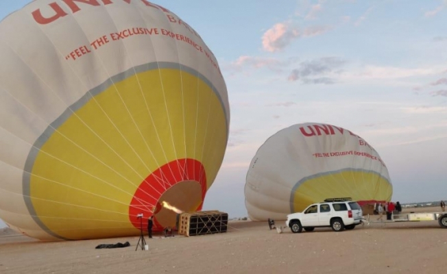 Kapadokya'da faaliyet gösteren balon firması Dubai'de hizmete başladı
