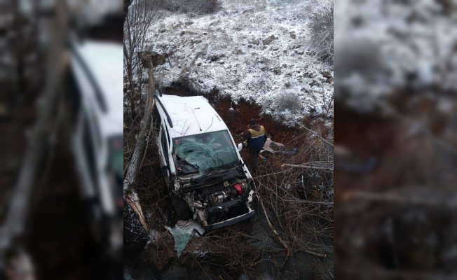 Kayseri'de araç kanala yuvarlandı: 1 ölü