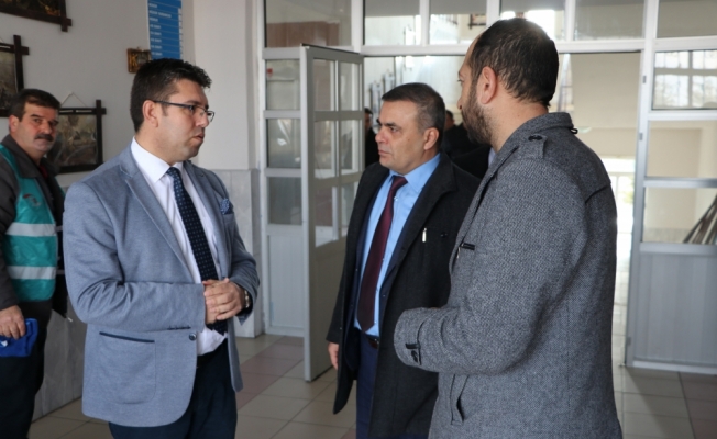 Başsavcı Vekili Tezcan okullarda çalışan hükümlüleri ziyaret etti