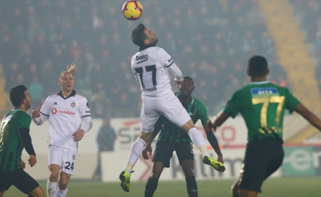Beşiktaş deplasmanda Akhisarspor'u mağlup etti