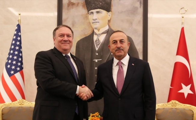 Dışişleri Bakanı Çavuşoğlu ile ABD'li mevkidaşı Pompeo görüştü