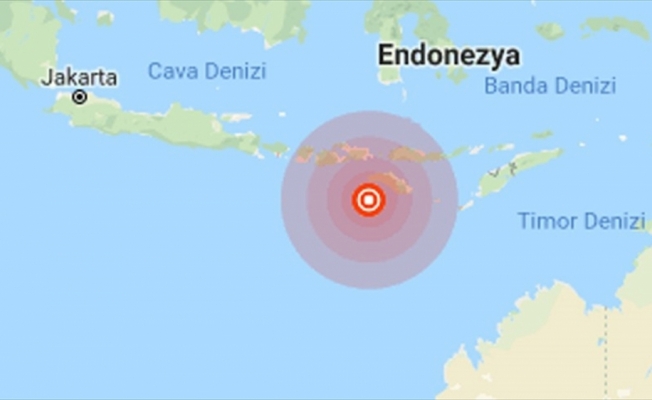 Endonezya'da 6,6 büyüklüğünde deprem