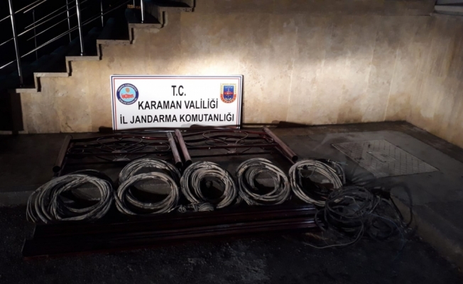 Karaman'da hırsızlık iddiası