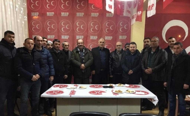 Mahmudiye'de AK Parti'den MHP'ye ziyaret