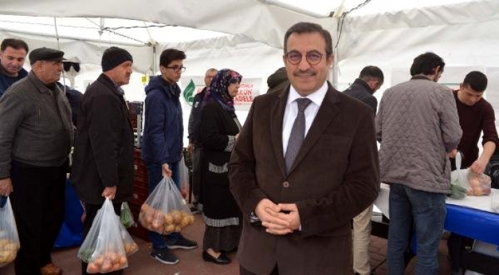 Başkent'te Tanzim Satışta 2 Günde 150 Ton Sebze Satıldı