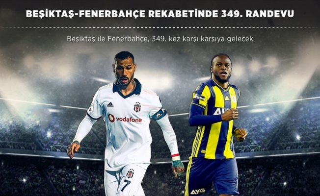 Beşiktaş-Fenerbahçe rekabetinde 349. randevu