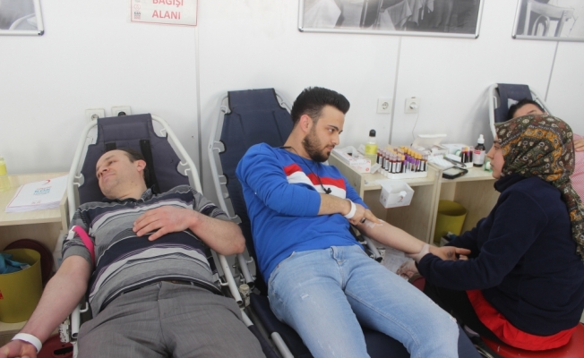 Karapınar'da kan bağışı kampanyası