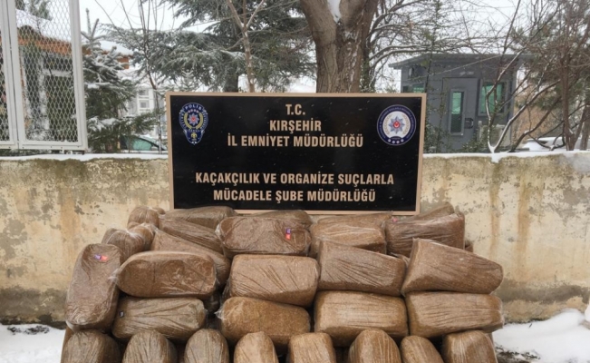 Kırşehir'de kaçak tütün operasyonu