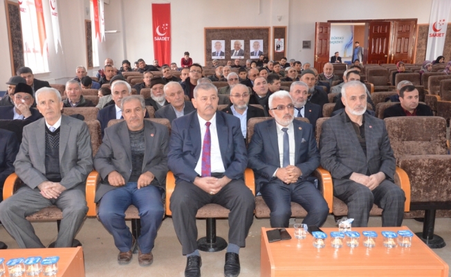 Saadet Partisi, Karaman adaylarını tanıttı