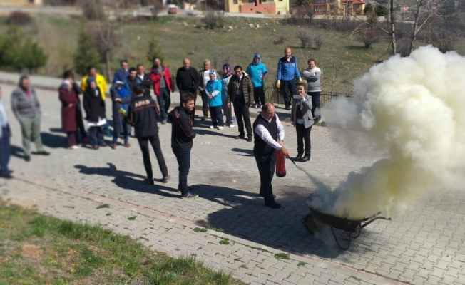 AFAD ekipleri Bozkır'da uygulamalı eğitim verdi