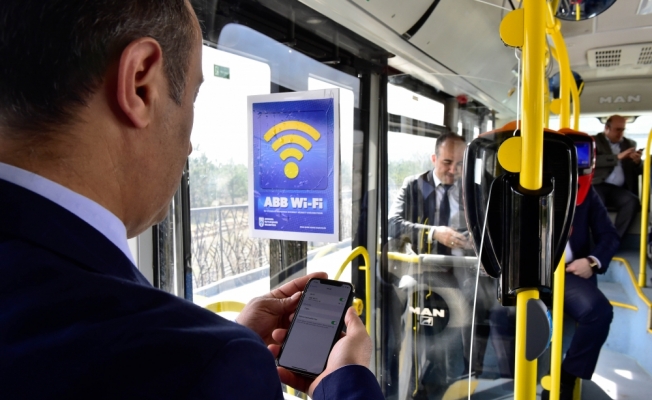 EGO otobüslerinde ücretsiz internet