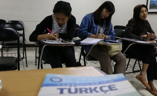 Endonezya'da Türkçe kursuna yoğun ilgi