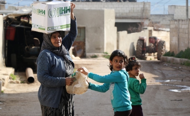 İHH'den Afrin’de bir yılda 150 bin sivile insani yardım