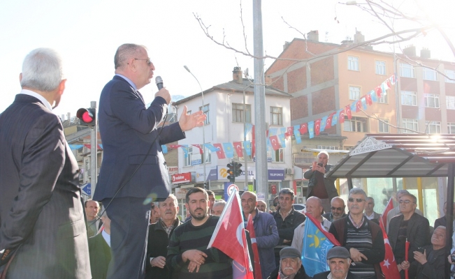 İYİ Parti Genel Başkan Yardımcısı Özdağ, Seydişehir'de