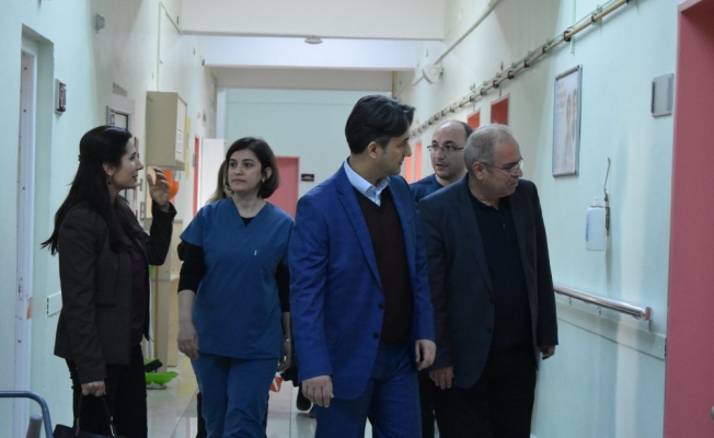 Seydişehir Kaymakamı Erdoğan'dan hastane ziyareti
