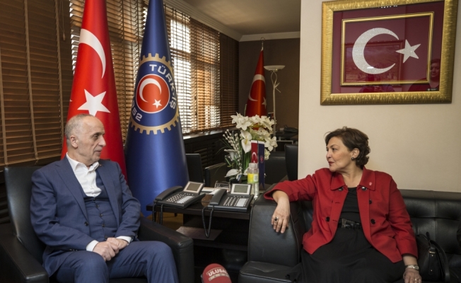 Vatan Partisi adayından Türk-İş'e ziyaret