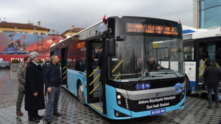 Ankara'da Halk Otobüsü Şoförü Toplu Ulaşımdan Men Edildi