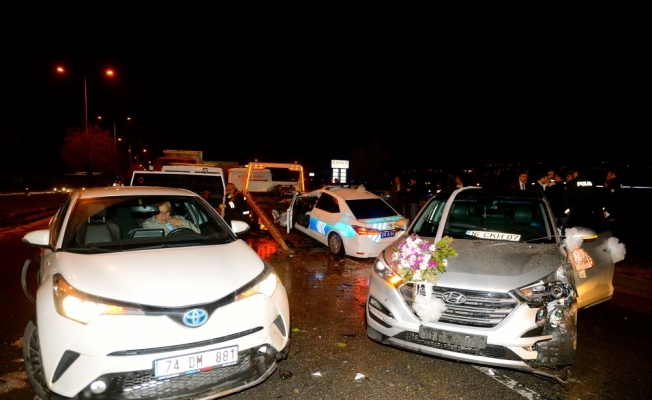 Eskişehir'de zincirleme trafik kazası: 1 yaralı