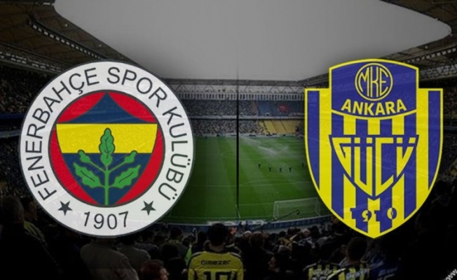 MKE Ankaragücü, Fenerbahçe'yi ağırlayacak