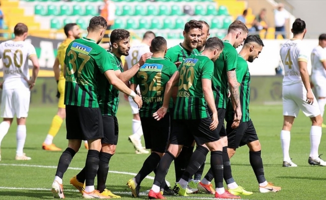 Akhisarspor Süper Lig'e veda maçında