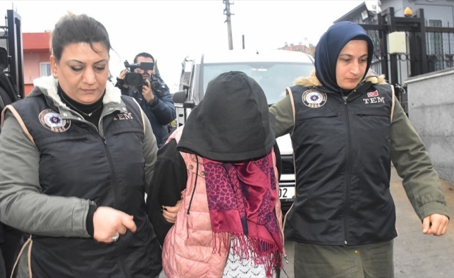 DEAŞ'lı kadın teröristi PKK'lılar sınıra ulaştırmış