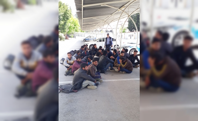 Kayseri'de 21 düzensiz göçmen yakalandı