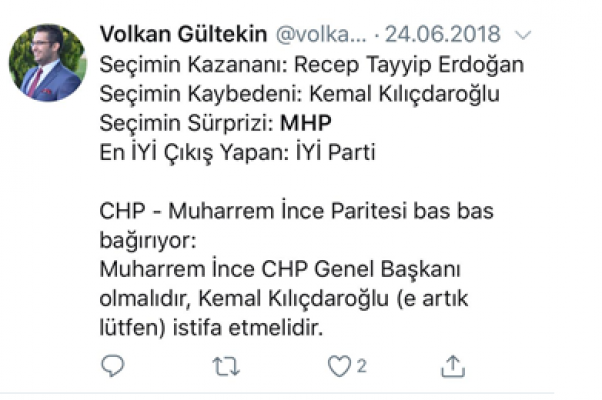 Mansur Yavaş’ın atadığı isim CHP ve Kılıçdaroğlu ile ilgili bu twitleri atmış