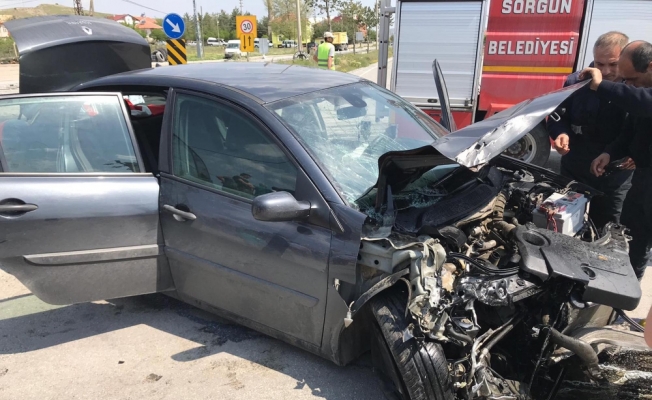 Yozgat'ta trafik kazası: 5 yaralı