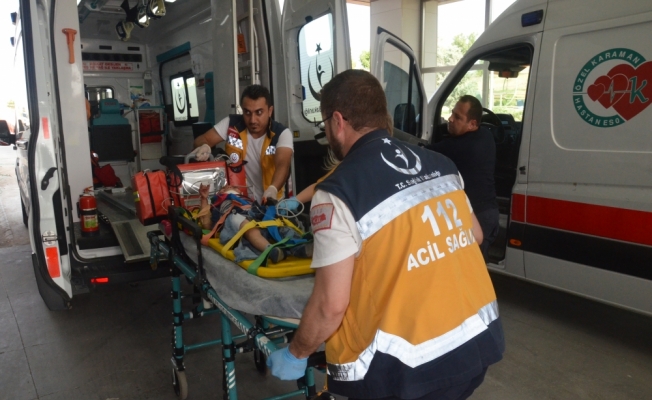 Karaman'da otomobil devrildi: 1 ölü, 5 yaralı
