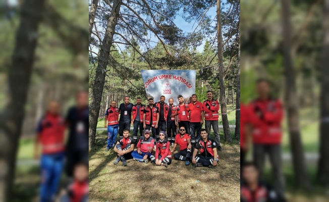 Kırşehir UMKE ekibi eğitim kampına katıldı