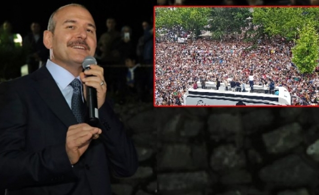 Süleyman Soylu, İmamoğlu'nun Trabzon mitingi için "Photoshop" dedi
