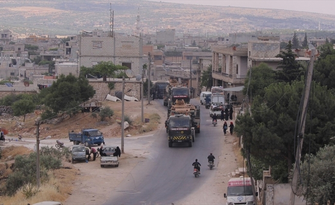 TSK'dan İdlib'deki gözlem noktalarına lojistik destek
