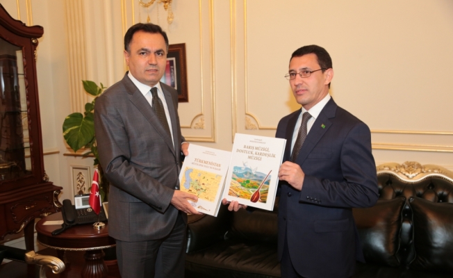 Türkmenistan'ın Ankara Büyükelçisi Yozgat'ta