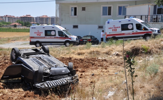 Akşehir'de trafik kazası: 3 yaralı