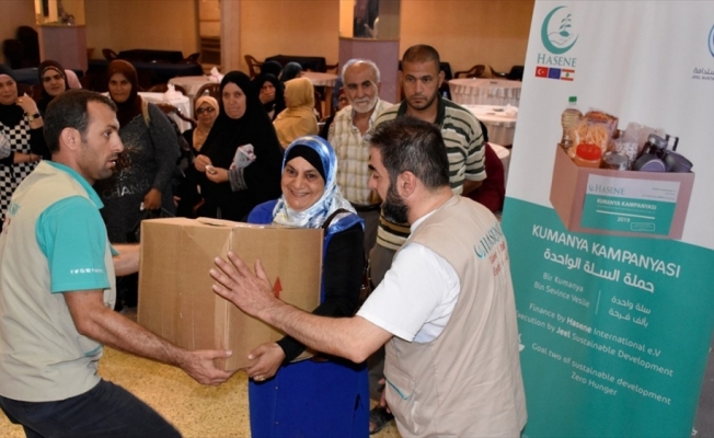 Almanya'daki Türklerden Lübnan'a gıda yardımı