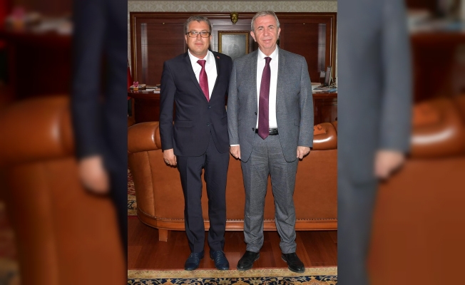 Ankara Büyükşehir Belediye Başkanı Yavaş'a ziyaret