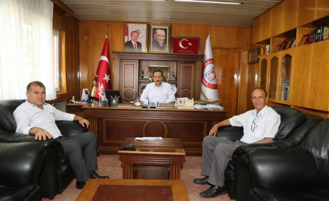 Başkan Hadimioğlu'na ziyaretler