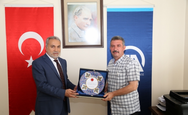 Bozok Üniversitesi Rektörü Karadağ'dan AA'ya ziyaret