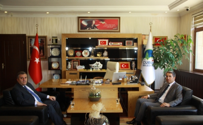 Çubuk Başsavcısı Demir'den Başkan Demirbaş'a ziyaret