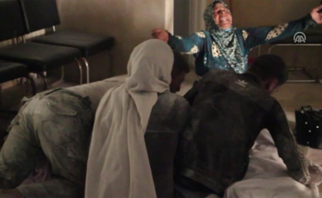 Esed rejiminin hava saldırısında dört çocuğunu kaybetti