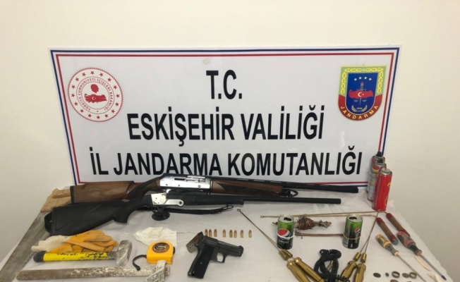 Eskişehir'de kaçak kazı operasyonu